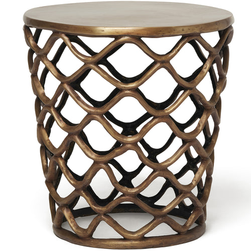 Interlude Home Lattice Accent Table