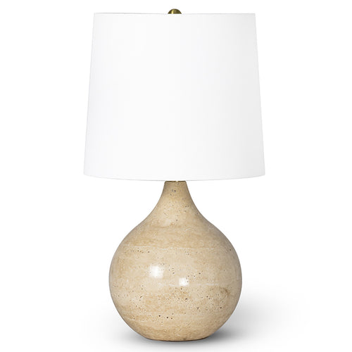 Regina Andrew Noa Travertine Mini Lamp