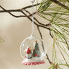 Santa Land Ornament Set of 4