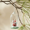 Santa Land Ornament Set of 4