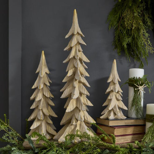 Snowstorm Holiday Tree Set of 2