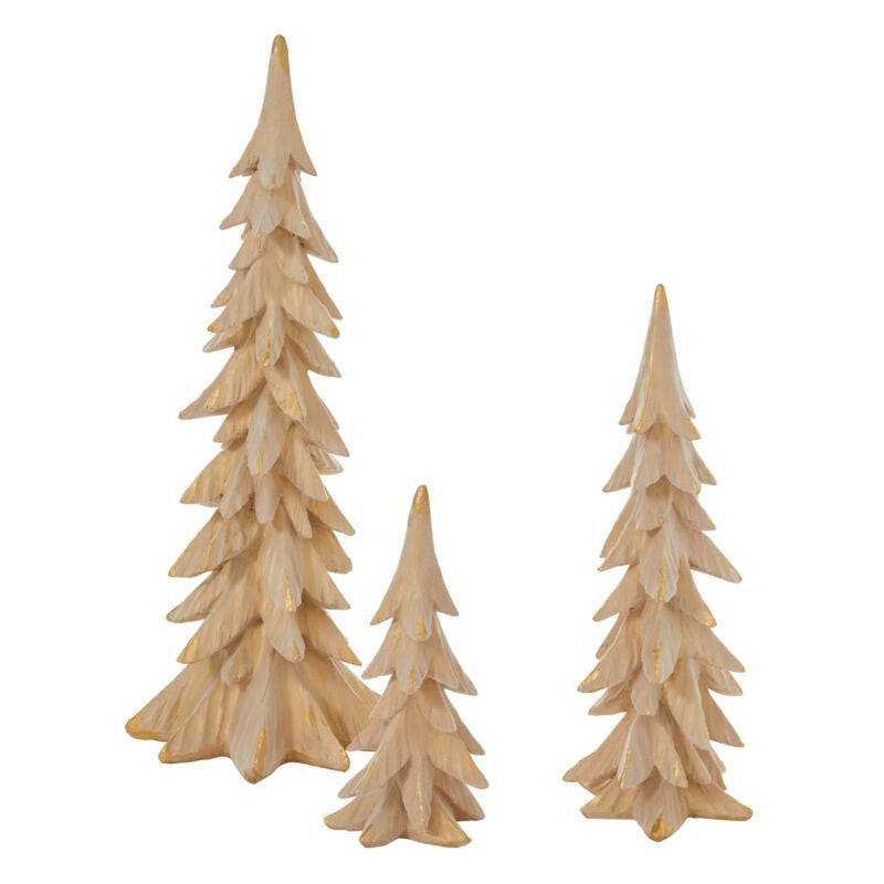 Snowstorm Holiday Tree Set of 2