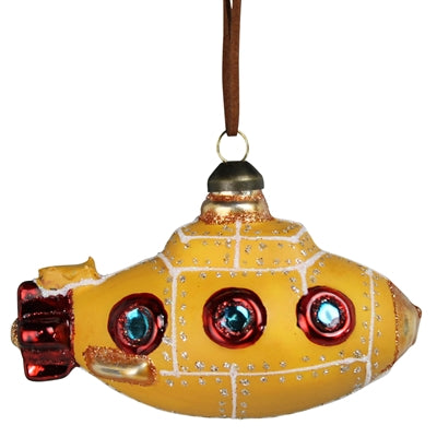 Submarine Ornament Set of 3