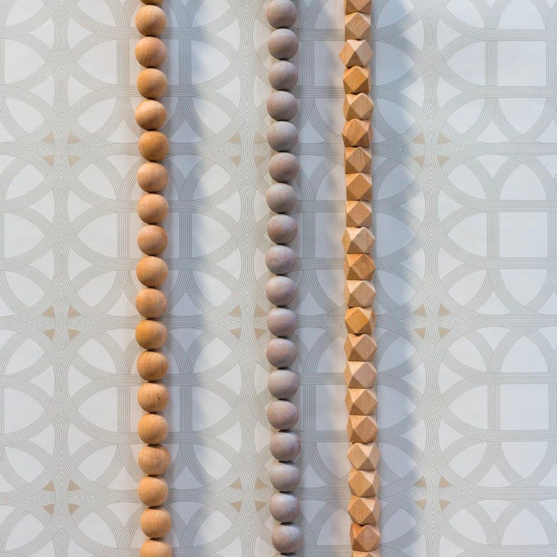 Wood Bead Garland