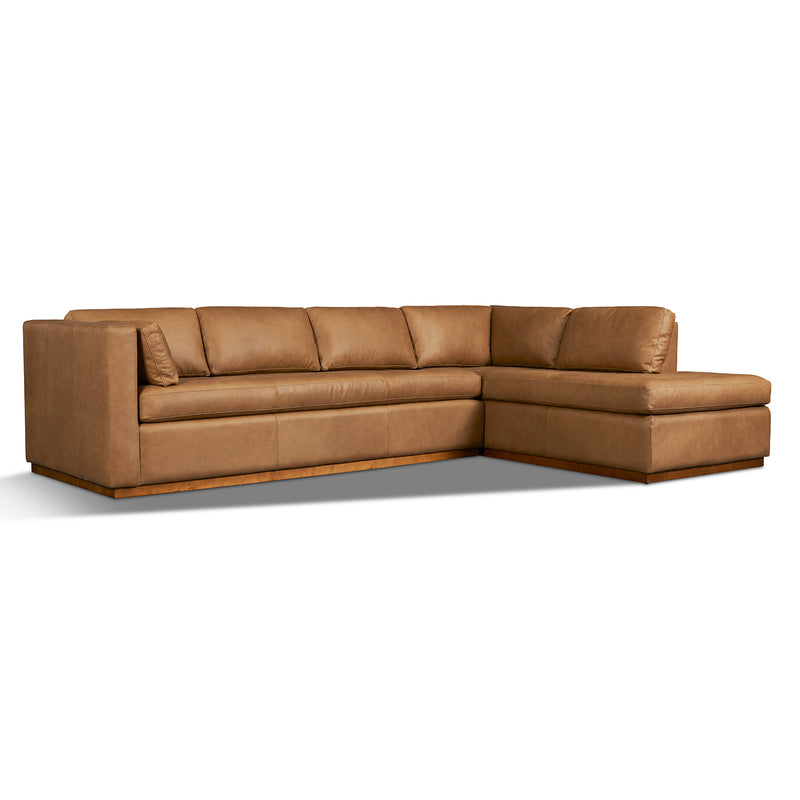 One For Victory Goldenrod Arm Sectional Sofa