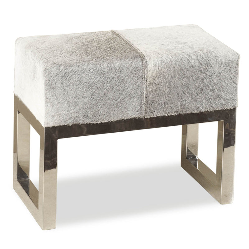 Interlude Home Moro Hide Stool