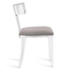 Interlude Home Tristan Acrylic Klismos Chair