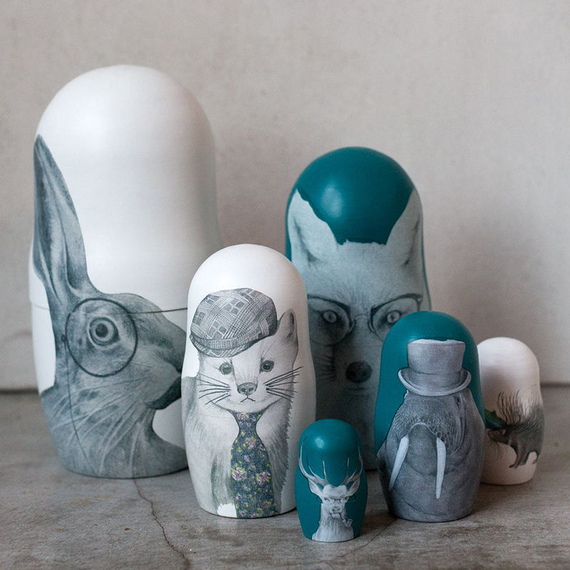 Eric + Eloise Nesting Dolls