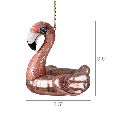 Flamingo Ornament Set of 3