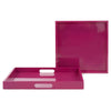 Saint Tropez Square Tray Set of 2