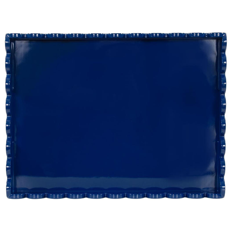 Rectangular Scalloped Riviera Tray