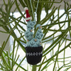 Festive Cactus Ornament Set of 4