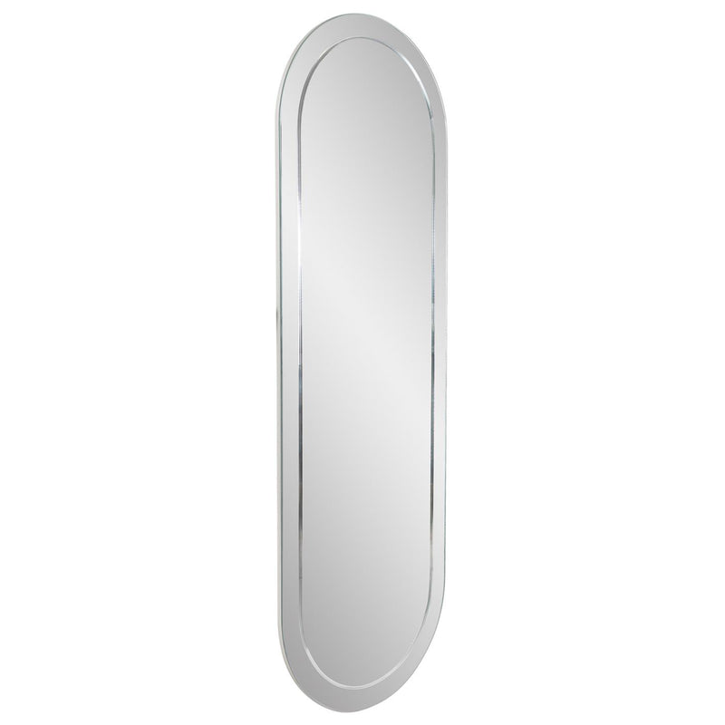 Whitby Frameless Oval Wall Mirror