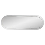 Whitby Frameless Oval Wall Mirror