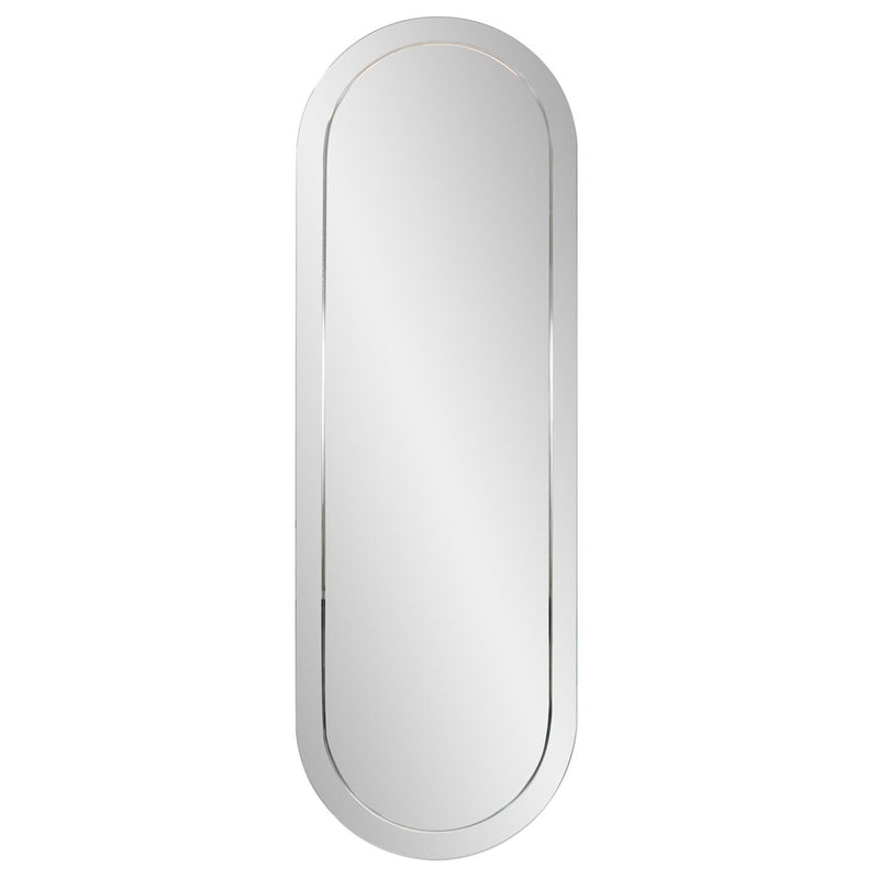 Whitby Frameless Oval Wall Mirror