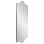 Whitby Frameless Scalloped Wall Mirror