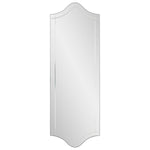 Whitby Frameless Scalloped Wall Mirror