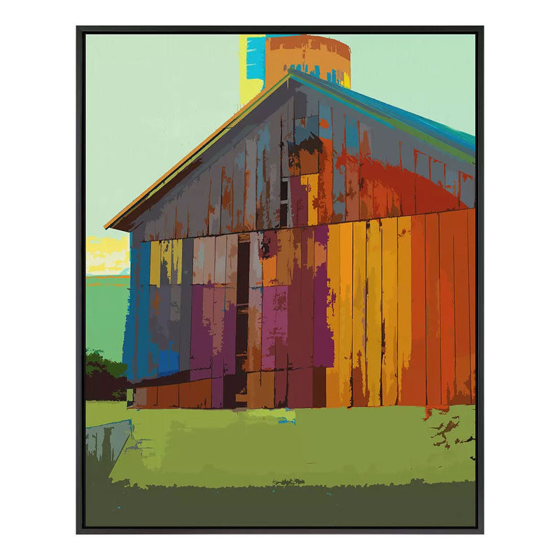 Ridgers Country Barn Canvas Art