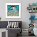 Dabson Boat and Buoy Framed Art