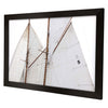 Wood Sailing Focus Run Framed Art