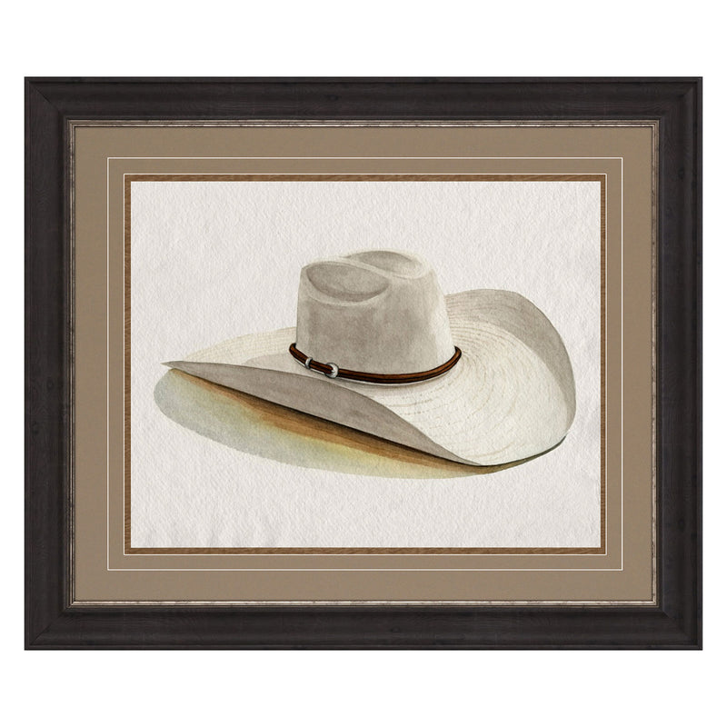 Popp Cowboy Hat II Framed Art