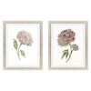 Inspire Studio Floral Beauty I Framed Art Set of 2