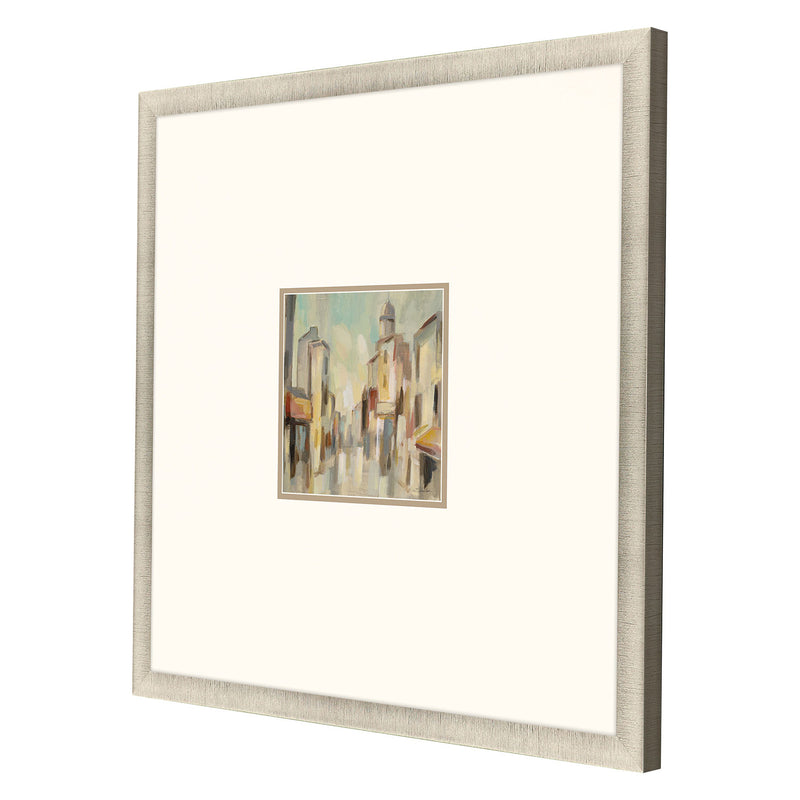 Vassileva Pastel Street I Framed Art