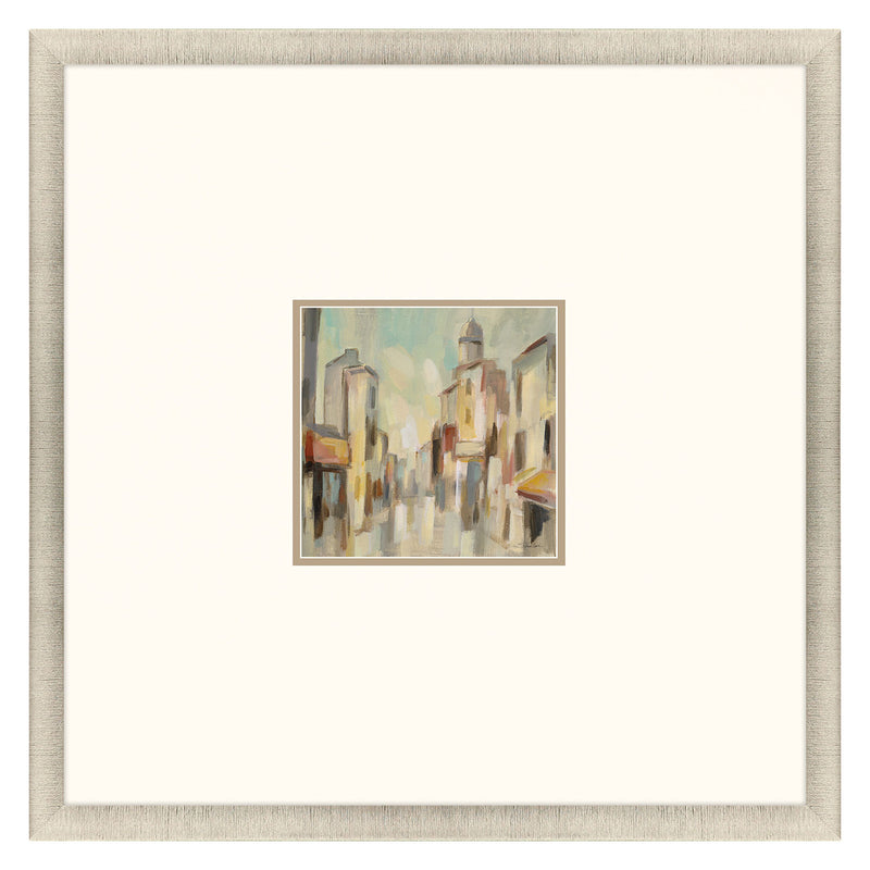 Vassileva Pastel Street I Framed Art