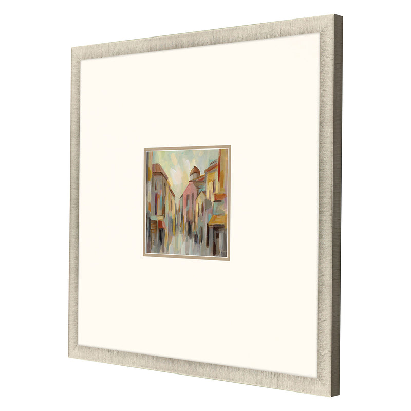 Vassileva Pastel Street II Framed Art