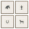 Barrett Equestrian Framed Art Set of 4