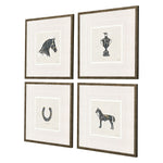 Barrett Equestrian Framed Art Set of 4