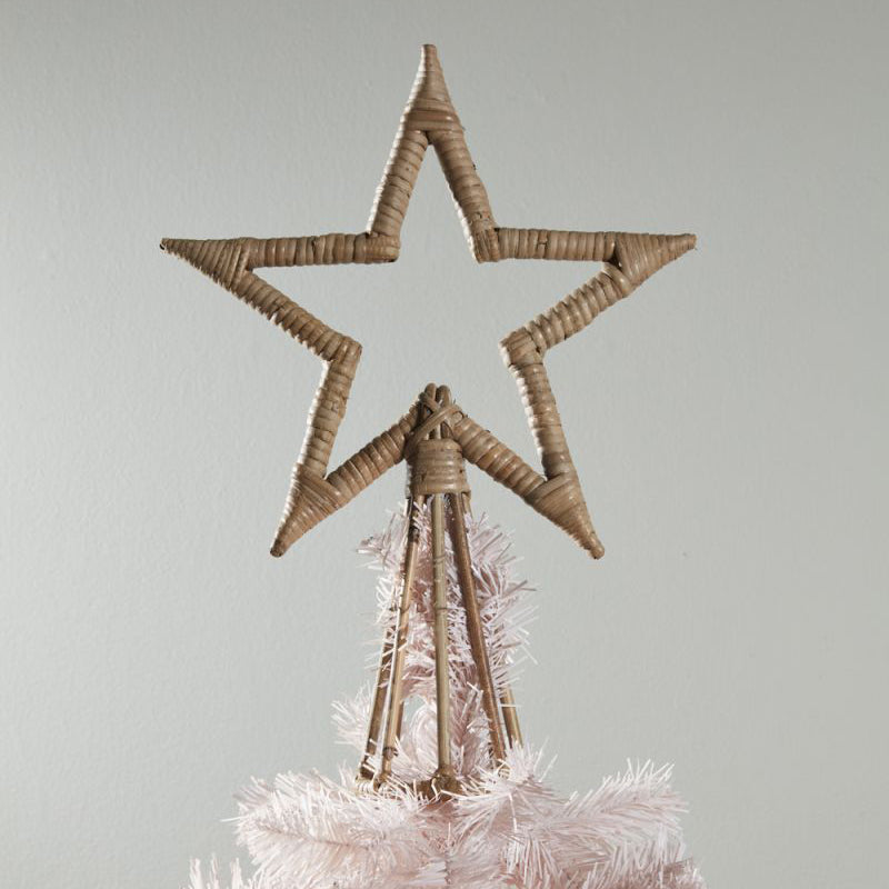 Bamboo Star Tree Topper