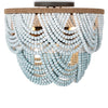 Regina Andrew x Coastal Living Ombre Wood Bead Flush Mount