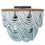 Regina Andrew x Coastal Living Ombre Wood Bead Flush Mount