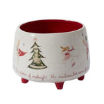 Nutcracker Ballet Footed Pot