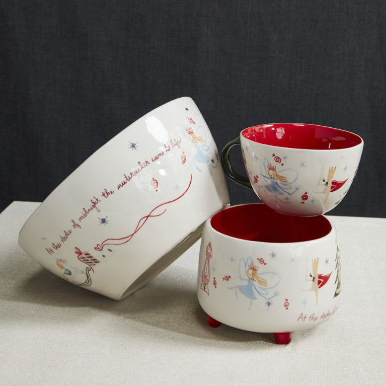 Nutcracker Ballet Mug Set of 2