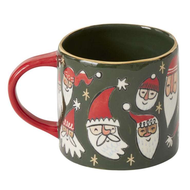 Silly Santa Mug Set of 2