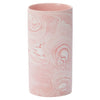 Marbleized Pink Large Vase Set of 2