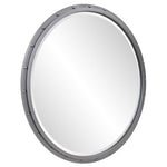 Fordham Round Industrial Wall Mirror