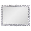 La Bailadora Ruffled Metal Vanity Wall Mirror