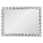 La Bailadora Ruffled Metal Vanity Wall Mirror