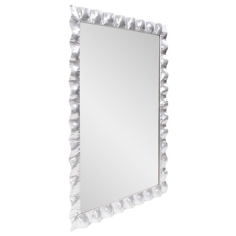 La Bailadora Ruffled Metal Vanity Wall Mirror