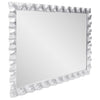 La Bailadora Ruffled Metal Vanity Wall Mirror