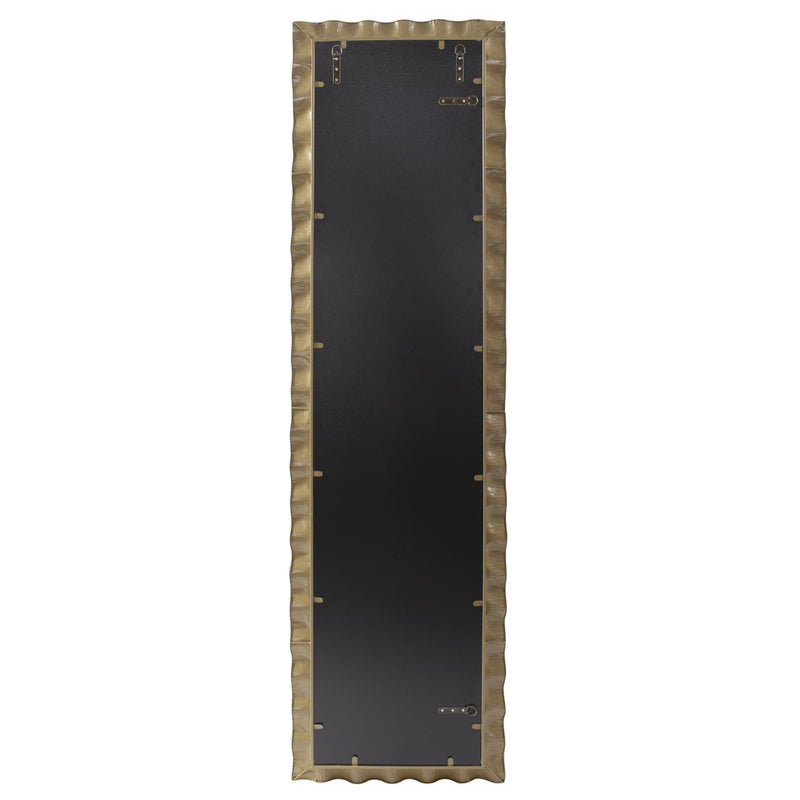 La Bailadora Ruffled Metal Dressing Floor Mirror