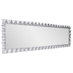 La Bailadora Ruffled Metal Dressing Floor Mirror