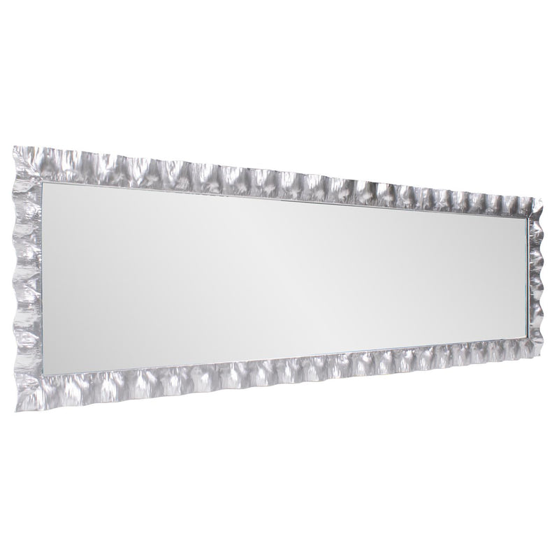 La Bailadora Ruffled Metal Dressing Floor Mirror