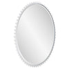 Bellfore Beaded Round Wall Mirror