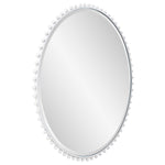 Bellfore Beaded Round Wall Mirror