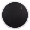 Bellfore Beaded Round Wall Mirror