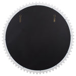 Bellfore Beaded Round Wall Mirror